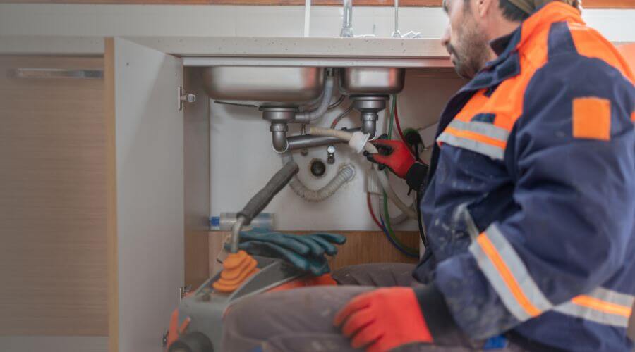 Professional slab leak plumber services in Palmyra, ME